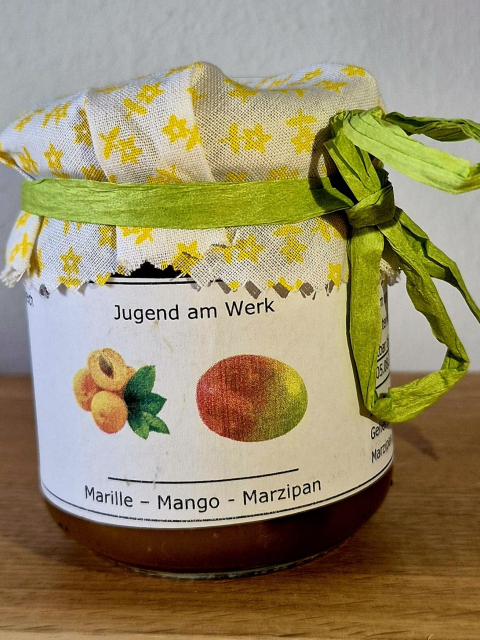 Marille-Mango-Marzipan Marmelade