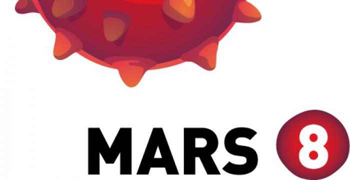 Logo der Arbeitsgruppe Mars 8 © Alice Gutlederer, design:ag