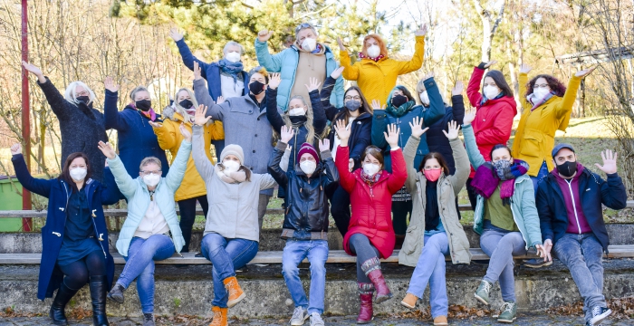 Gruppenbild der Fachkräfte Unterstützte Kommunikation © Jugend am Werk