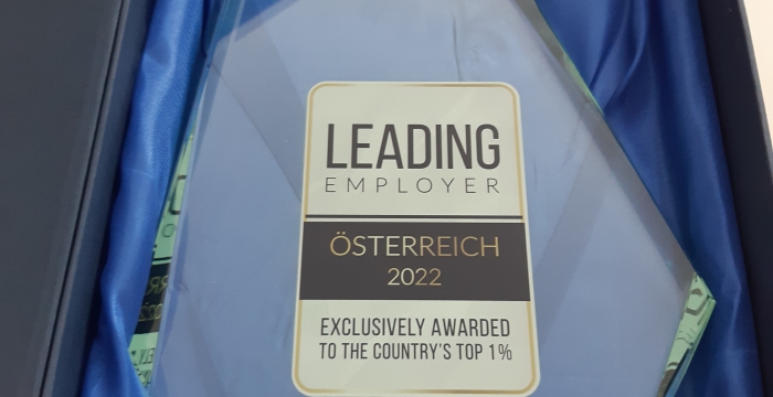 Leading Employers Award 2022 © Jugend am Werk