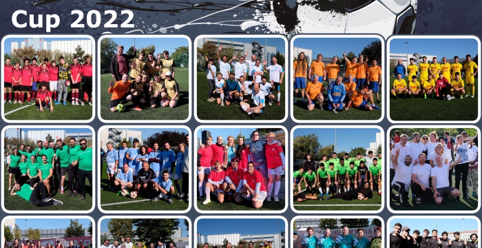 Fußball Fairness Cup 2022 Collage mit allen Mannschaften © Attila Izmir