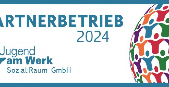 Auszeichnung Partnerbetrieb 2024 der Jugend am Werk Sozial:Raum GmbH © Schorsch Feierfeil/ https://www.schorschfeierfeil.com/