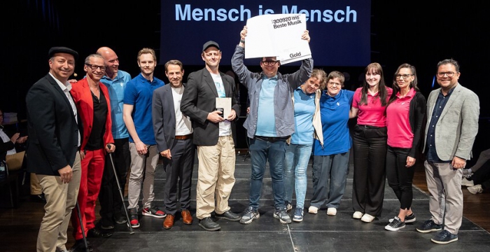 Siegergruppenfoto Musikaward © Cityfoto.at