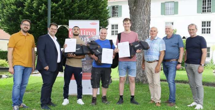 Gruppenfoto mit Sabri Hussein (dritter von links) © Wirtschaftskammer Burgenland, Lexi