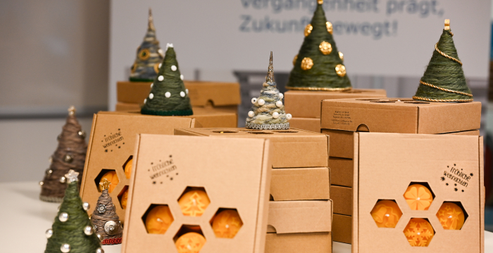 Foto von Jugend am Werk Weihnachtsgeschenken © Jugend am Werk