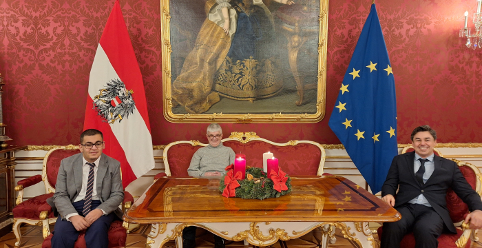 Feierlicher Empfang in der Wiener Hofburg © Jugend am Werk