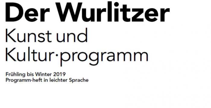 Cover Wurlitzer 2019 © Irmi Walli