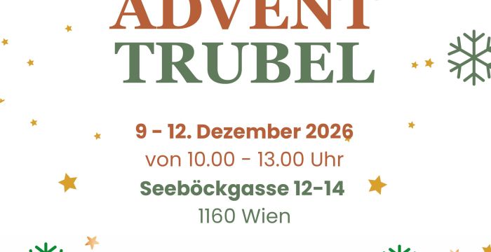 Einladung zum Advent Trubel © Jugend am Werk
