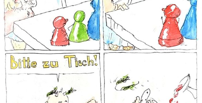 Theaterstück "Lasset die Spiele beginnen" © Theater Delphin