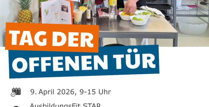 Tag der offenen Tür AusbildungsFit STAR © Jugend am Werk