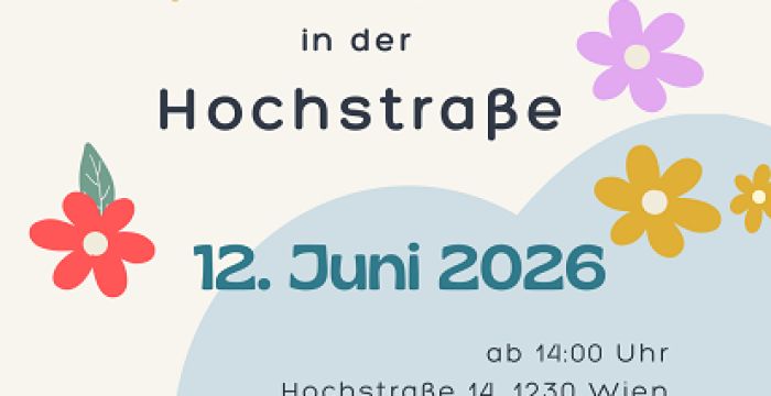 Einladung zum Sommerfest Hochstraße © Jugend am Werk