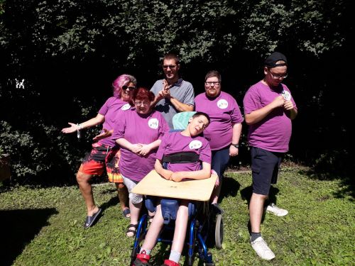 Gruppenfoto der Selbstvertreterinnen und Selbstvertreter der Caritas Wien © Caritas Wien