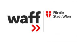 Logo des Wiener Arbeitnehmerinnen Förderungsfonds (waff) klein © waff