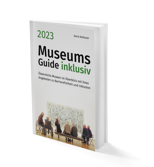 Buchcover Museums Guide inklusiv © APA-Fotoservice/Schedl