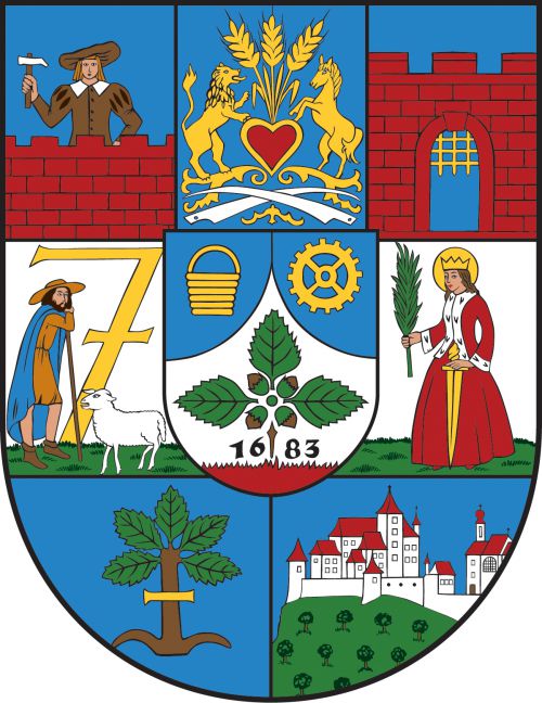 Wappen des 23. Bezirks Liesing © Stadt Wien