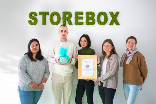 Auszeichnung Partnerbetrieb storebox © Jugend am Werk