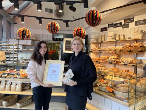 Auszeichnung Partnerbetrieb Bäckerei Szihn © Jugend am Werk