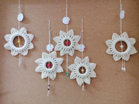 Makramee Blumen © Jugend am Werk