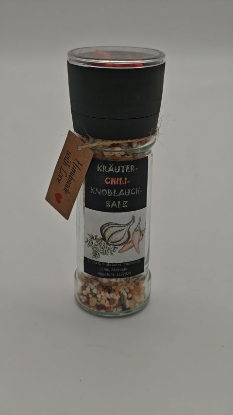 Kräuter-Chili-Knoblauch Salz © Jugend am Werk Sozialraum gmbH