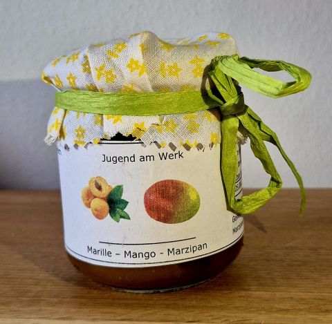 Marille-Mango-Marzipan Marmelade © Jugend am Werk Sozialraum gmbH