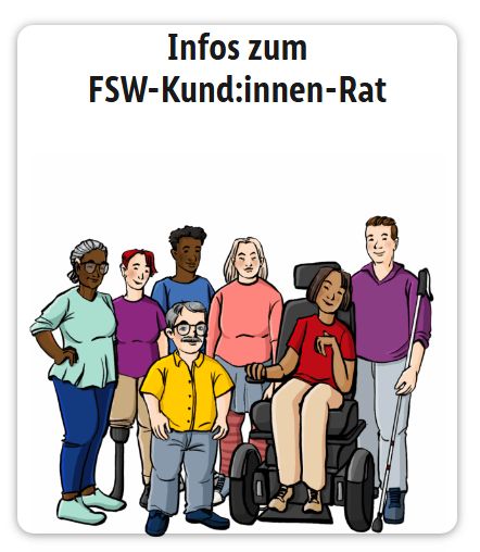 Infos zum FSW-Kund:innen-Rat © Fonds Soziales Wien