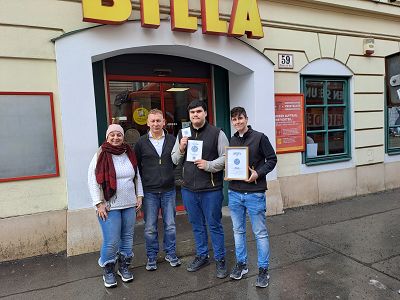 Auszeichnungen für Partnerbetriebe © Jugend am Werk