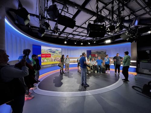 Innermanzing zu Besuch im ORF NÖ © Jugend am Werk Innermanzing zu Besuch im ORF NÖ © Jugend am Werk