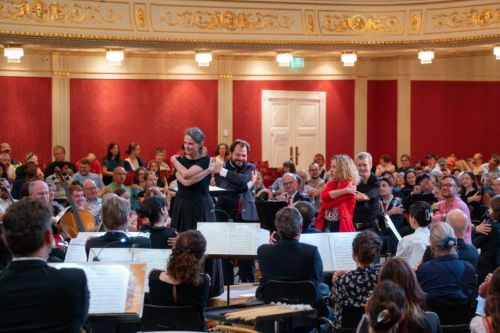 Besuch im Wiener Konzerthaus © Andrea Humer Besuch im Wiener Konzerthaus © Andrea Humer