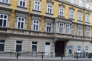 Blick auf das Haus in der Berggasse © Jugend am Werk