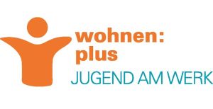 Logo wohnen plus Jugend am Werk © Jugend am Werk