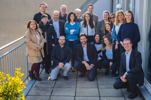 Gruppenfoto vom Partnerschaftstreffen in Wien, Februar 2019 © Jugend am Werk