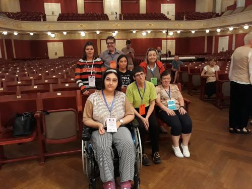 Gruppenfoto im Konzerthaus © Jugend am Werk