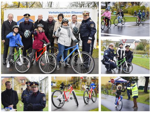 Spende Fahrräder an Verkehrerziehungsgarten © Jugend am Werk