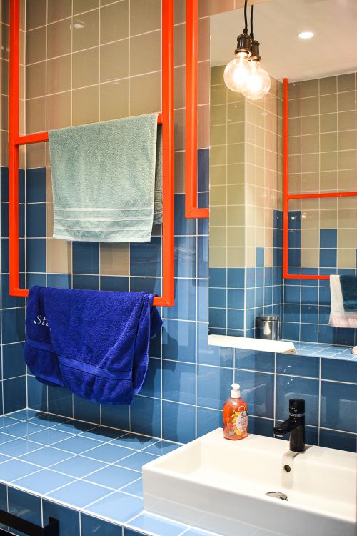 Blick ins Badezimmer im inklusiven Wohnen Augarten © Jugend am Werk