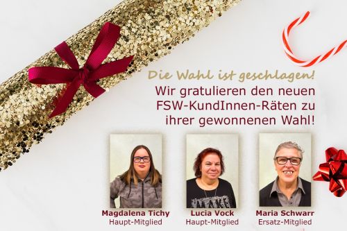 Gewählte Mitglieder von Jugend am Werk im FSW-KundInnen-Rat © Jugend am Werk